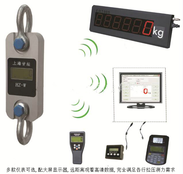 小型拉力計(jì) 無線HZ-W-1噸/2T/3噸 5款配件任搭